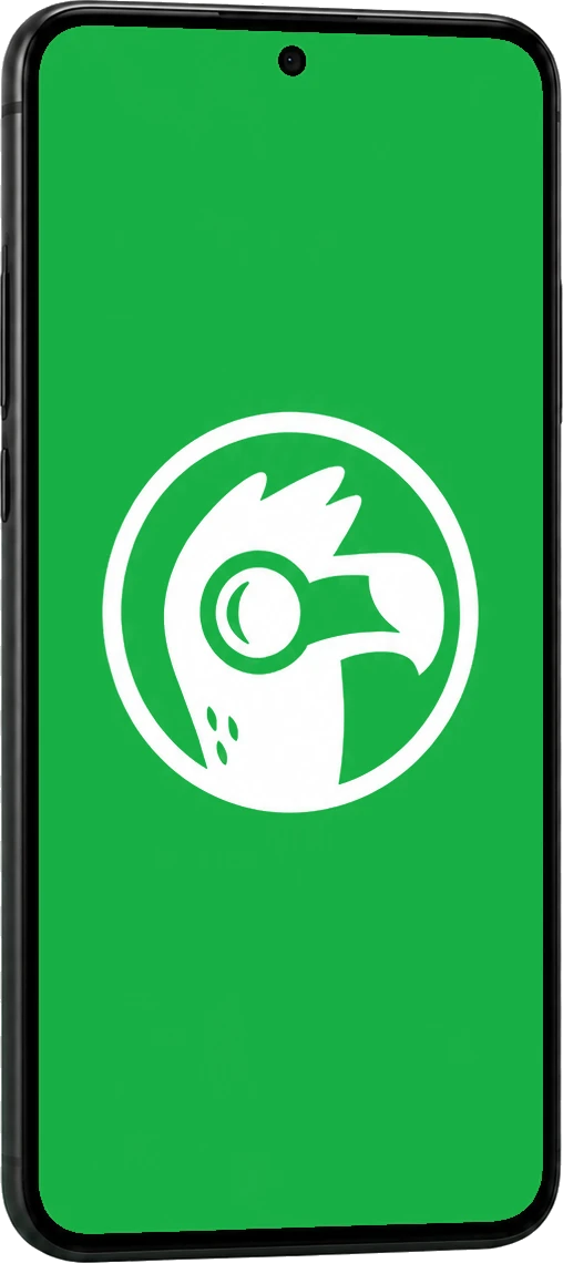An Android phone running Dodo Scan